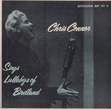 Chris Connor : Sings Lullabys Of Birdland (Vol. 1) (7", EP)