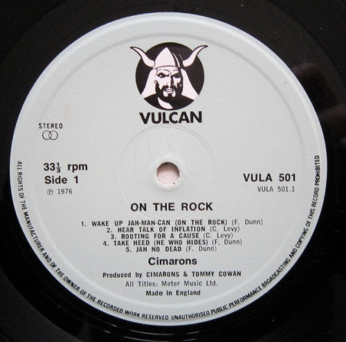 Cimarons* : On The Rock (LP, Album)