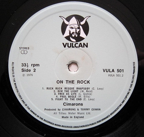 Cimarons* : On The Rock (LP, Album)