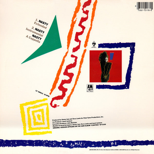 Janet Jackson : Nasty (12")