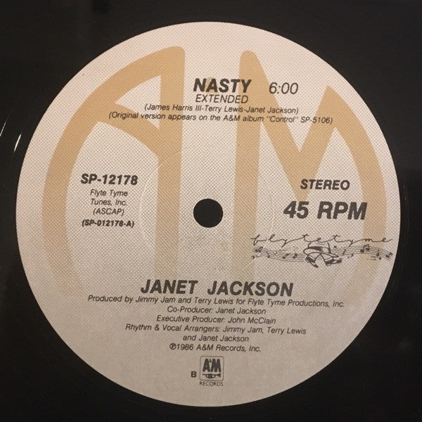 Janet Jackson : Nasty (12")