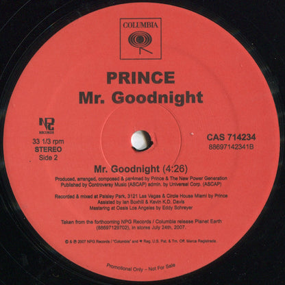 Prince : Chelsea Rodgers (12", Promo)