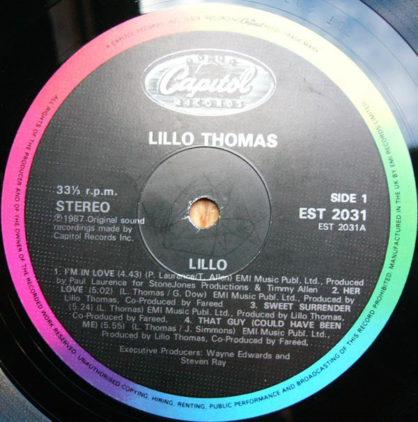 Lillo Thomas : Lillo (LP, Album)