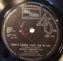 The Miracles : The Tears Of A Clown (7", Single, Sol)