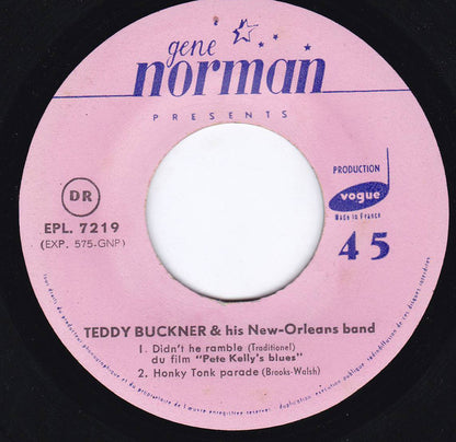 Teddy Buckner And His Dixieland Band : Didn't He Ramble - Du Film La Peau D'un Autre (Pete Kelly's Blues) (7", EP, RE)