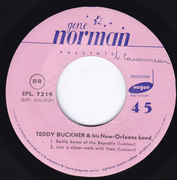 Teddy Buckner And His Dixieland Band : Didn't He Ramble - Du Film La Peau D'un Autre (Pete Kelly's Blues) (7", EP, RE)