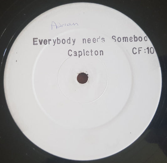 Capleton : Everybody Needs Somebody (12", W/Lbl)