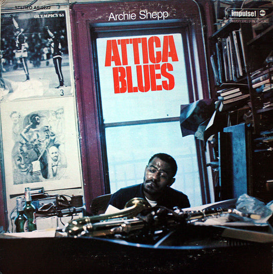 Archie Shepp : Attica Blues (LP, Album, Gat)