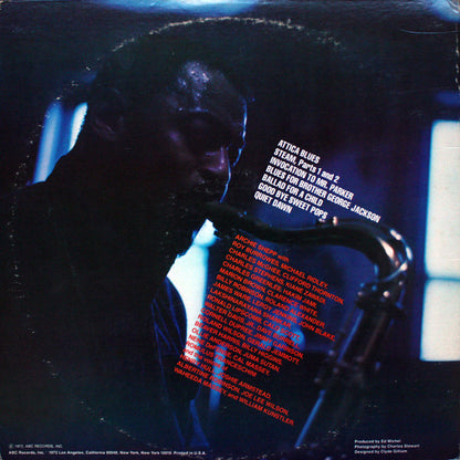 Archie Shepp : Attica Blues (LP, Album, Gat)