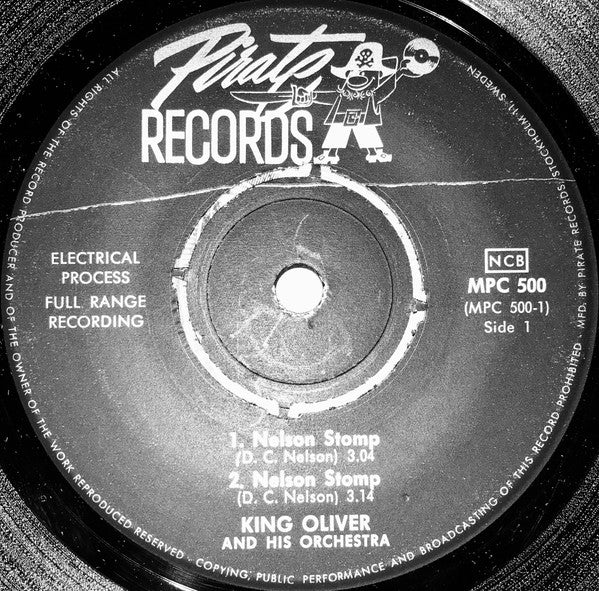 King Oliver & His Orchestra : King Oliver And His Orchestra 1 (7", EP)