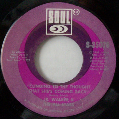 Junior Walker & The All Stars : Gotta Hold On To This Feeling (7", Single)