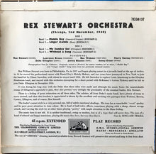 Rex Stewart And His Orchestra : Rex Stewart's Orchestra (Chicago, 2nd November 1940) (7", EP)
