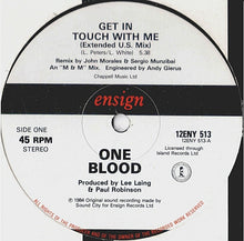 One Blood : Get In Touch With Me (12")