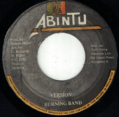 Emmanuel (33), The Burning Band : The Sweeter He Is (7")