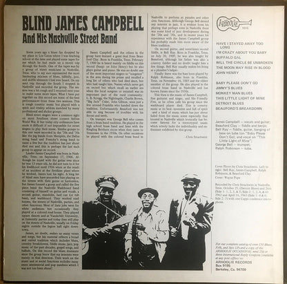 Blind James Campbell : Blind James Campbell And His Nashville Street Band (LP, Mono)