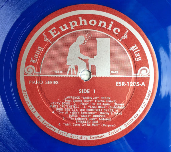 Various : Barrelhouse Blues & Stomps Vol.4 (LP, Comp, Blu)