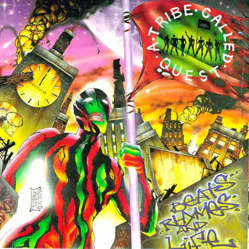 A Tribe Called Quest : Beats, Rhymes And Life (2xLP, Album, Gat)