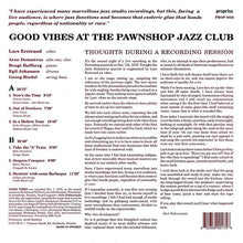 Lars Erstrand & Arne Domnérus : Good Vibes At The Pawnshop Jazz Club (LP, Album, RE)