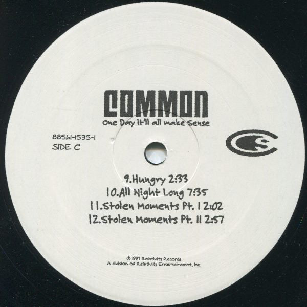 Common : One Day It'll All Make Sense (2xLP, Album, RE, RP)