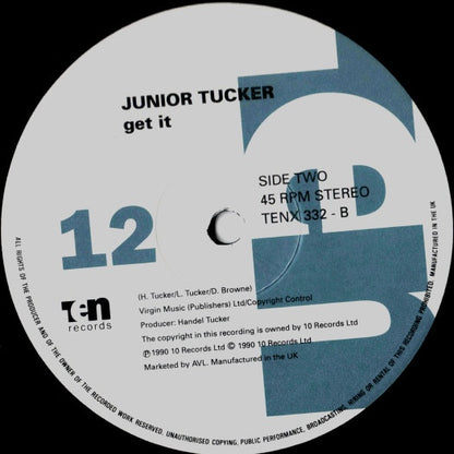 Junior Tucker : Love Is The Strongest Emotion (12")