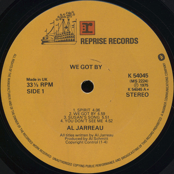 Al Jarreau : We Got By (LP, Album)