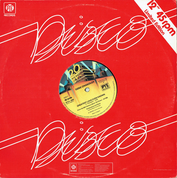 Gene Chandler : Get Down (12", Single, Ltd, Com)