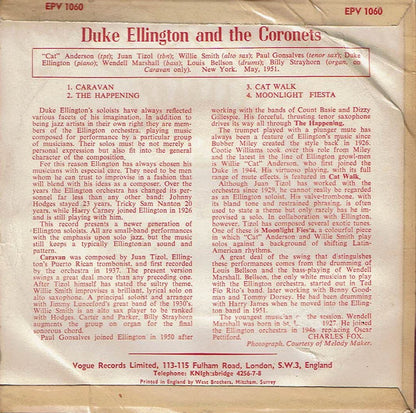 Duke Ellington And  The Coronets (3) : Duke Ellington's Coronets (7", EP, Mono)