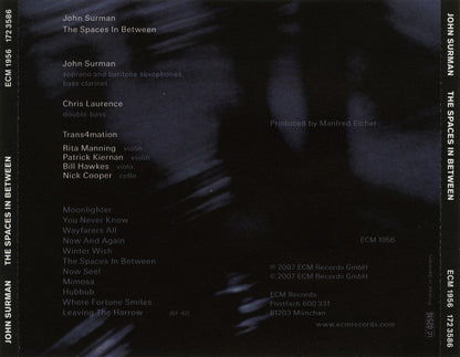 John Surman : The Spaces In Between (CD, Album)