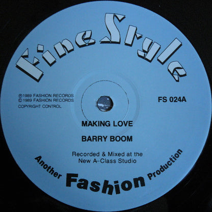 Barry Boom : Making Love (12")