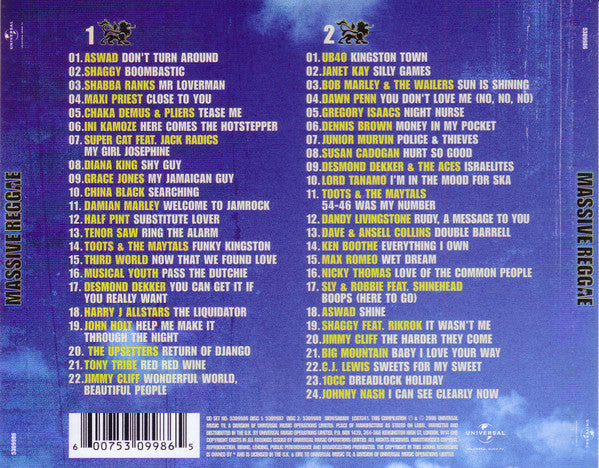 Various : Massive Reggae (2xCD, Comp)
