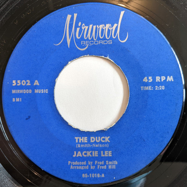 Jackie Lee : The Duck (7", Single, All)