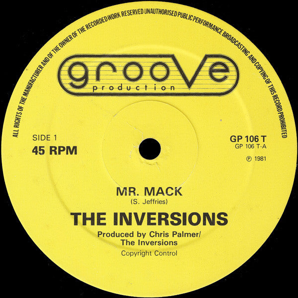 Inversions : Mr Mack (12")