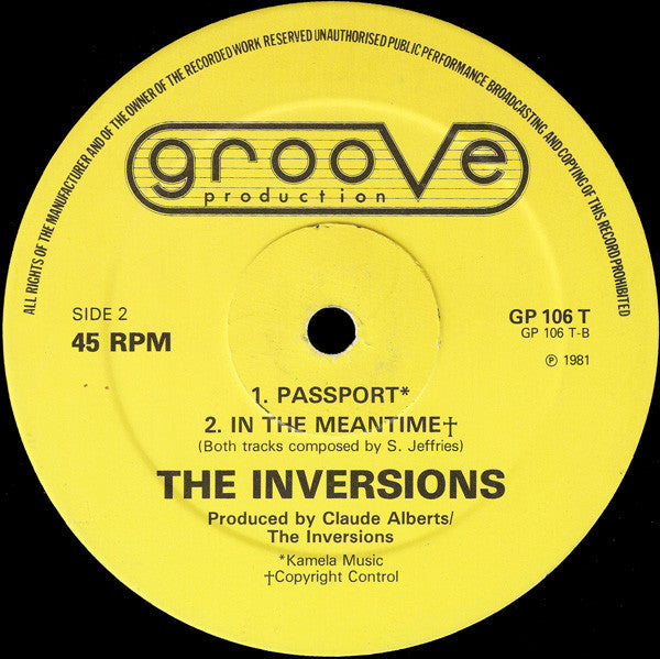 Inversions : Mr Mack (12")