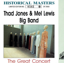 Thad Jones / Mel Lewis Orchestra : The Great Concert (CD, Album, Ltd, Num, RE, Unofficial)