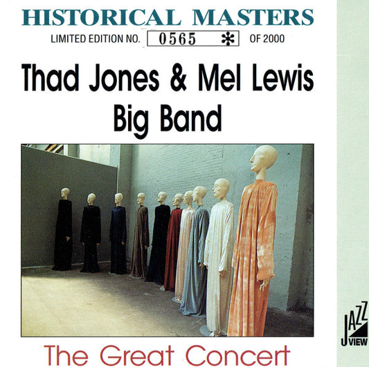 Thad Jones / Mel Lewis Orchestra : The Great Concert (CD, Album, Ltd, Num, RE, Unofficial)