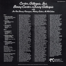 Benny Carter & Dizzy Gillespie : Carter, Gillespie, Inc. (LP, Album)