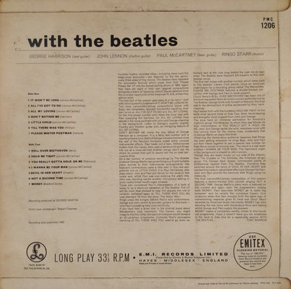 The Beatles : With The Beatles (LP, Album, Mono, 'Jo)