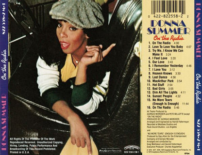 Donna Summer : On The Radio - Greatest Hits Volumes I & II (CD, Comp, P/Mixed, RE)