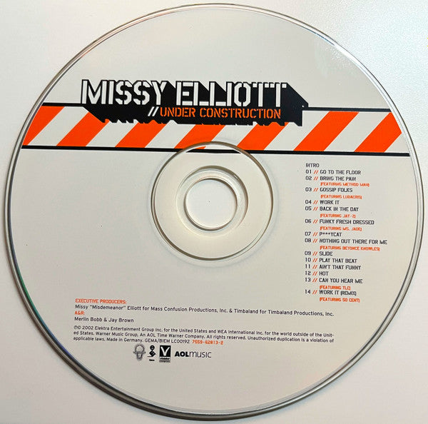 Missy Elliott : Under Construction (CD, Album)