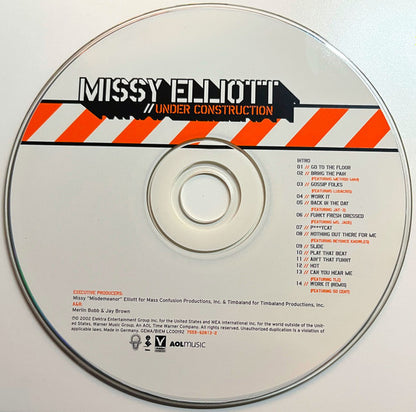 Missy Elliott : Under Construction (CD, Album)