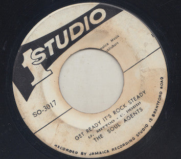 Soul Agents (2) / Bop (10) & The Beltones : Get Ready It's Rock Steady / Smile Like An Angel (7", Single)