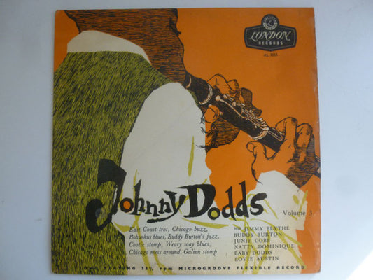 Johnny Dodds : Volume 3 (10", Comp, Mono)
