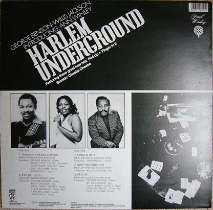 Harlem Underground Band : Harlem Underground (LP, Album, RE)