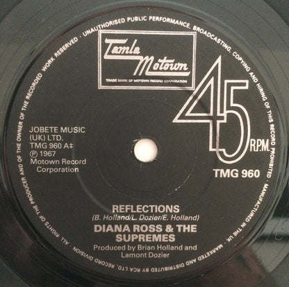 The Supremes : Reflections / Love Child (7", Single, RE, Sol)