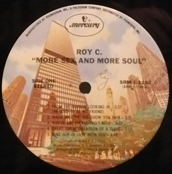 Roy C. Hammond : More Sex & More Soul (LP, Album)