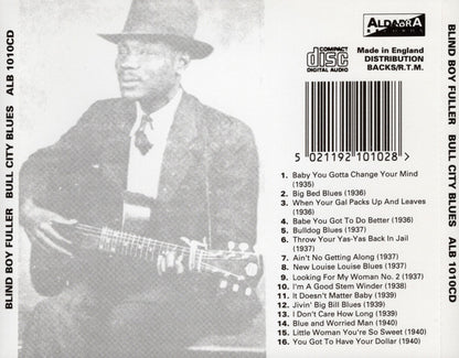 Blind Boy Fuller : Bull City Blues (CD, Comp)