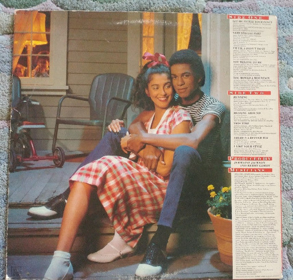 Jermaine Jackson : Let Me Tickle Your Fancy (LP, Album, RE)