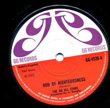 G.G. Allstars : Rod Of Righteousness (7", Sol)
