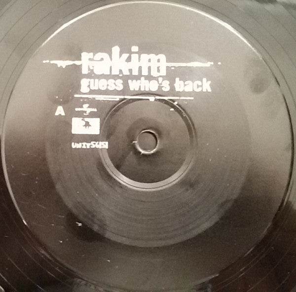 Rakim : Guess Who's Back (12", RE)