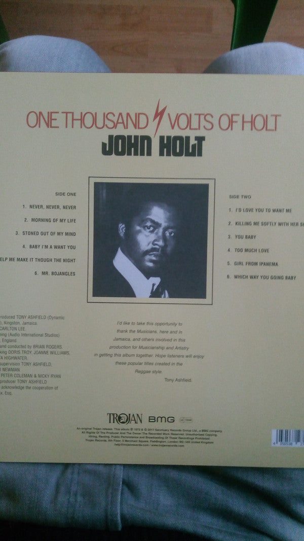 John Holt : 1000 Volts Of Holt (LP, Comp, RP)